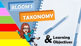 Blooms Taxonomy and Intended Learning Outcomes [upl. by Leodora844]