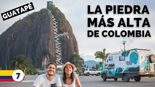 Este lugar es ÚNICO en Colombia 😱 Llegamos a Guatapé para conocer la Piedra del Peñol 🌎 Ep7 [upl. by Yancy]