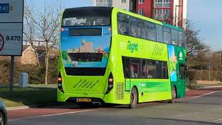 Here is the 703 bus in Heathrow with the 703 livery [upl. by Ilocin]