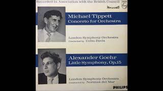 Michael Tippett  Concerto for Orchestra 196263 [upl. by Takashi]