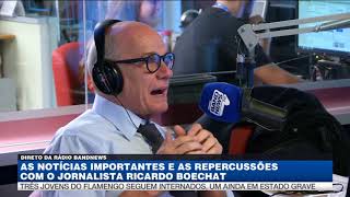 Ricardo Boechat fala sobre a sucessão de tragédias no Brasil [upl. by Angelique990]