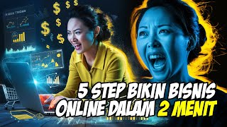 🔴 5 STEP BIKIN BISNIS ONLINE DALAM 2 MENIT Cara Mulai Bisnis Online [upl. by Kessel]