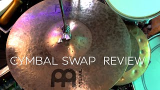 Cymbal Swap  Meinl Byzance 14quot Dark Hi Hats Review [upl. by Aniraz]