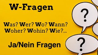 Learn German Grammar Basics  Questions Colors Hobbies [upl. by Sakram651]