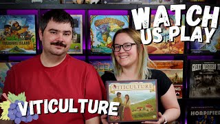 Viticulture  Board Game Playthrough [upl. by Dempsey]