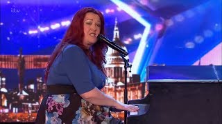 Britains Got Talent 2019 Siobhan Phillips Comedic Musician Full Auditions S13E01 [upl. by Haek200]