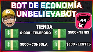 Unbelievaboat BOT DE ECONOMÍA ACTUALIZADO [upl. by Aribold]