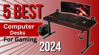 5 best computer desks for gaming 2024 reviews  Check the best price on Amazon [upl. by Orran]