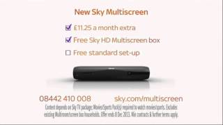 Sky Multiroom Multiscreen November 2013 2 [upl. by Akeimat]