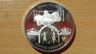 20 Euro Münze 2021  Grimms Märchen  Frau Holle [upl. by Aivatra323]