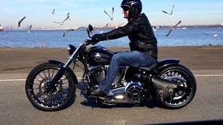 Harley Davidson Breakout Ride in New York [upl. by Quick]