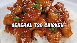 EASY GENERAL TSO CHICKEN [upl. by Heddy]