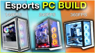 Top 3 Best quotEsportsquot Gaming PC Builds Fortnite CS 2 Valorant amp More 🔫 [upl. by Cynthy]