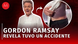 El Chef Gordon Ramsay estuvo a punto de morir tras sufrir un quotgravequot accidente [upl. by Sunderland]