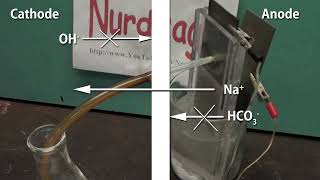 Make Sodium Hydroxide by Electrolysis with a Nafion Membrane Cell [upl. by Noeht326]