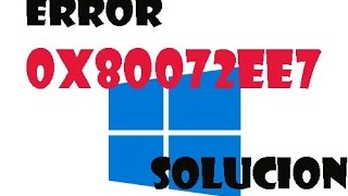 Error 0x80072ee7 quotEl servidor se ha equivocadoquot Windows 1087 I SOLUCIÓN 2024 [upl. by Papp]