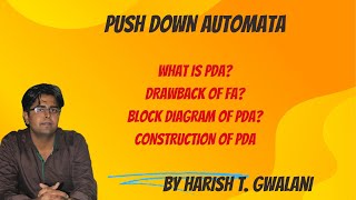 58Push Down Automata Construction of PDA [upl. by Lynnette]