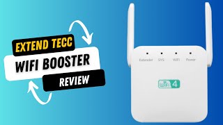 Extend Your Connectivity Extend Tecc WiFi Booster Review [upl. by Birdt537]