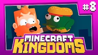 FAST FOOD FROGS  Minecraft Kingdoms 8 [upl. by Mady747]