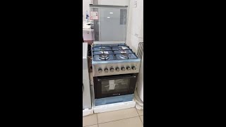 HISENSE 60CM GAS ELECTRIC STAINLESS STEEL STOVE HFS604GES [upl. by Mic]