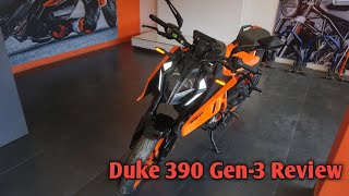 KTM Duke 390 GEN3 Full Review Video  Better than Old Duke 390 [upl. by Eusebio]