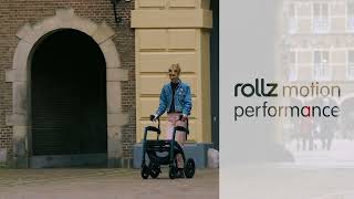 Rollz Motion Performance rollator and wheelchair combination [upl. by Aicela]