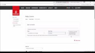 how to refund ticket online on emirates website [upl. by Aicac488]