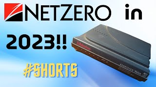 NetZero DialUp in 2023 on a 56k US Robotics Modem shorts [upl. by Fancy]