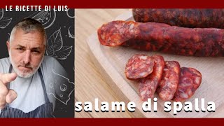 salame di spalla fatto da un vero norcino [upl. by Yevreh495]