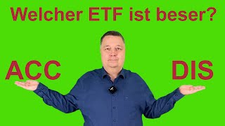 Ausschüttender oder thesaurierender ETF [upl. by Yesiad]