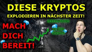 VERPASS NICHT diese Hammer Projekte DIESE Kryptowährungen kaufe Ich aktuell Top 3 SmallCap Kryptos [upl. by Wiebmer295]