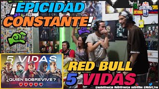 🔴COLOMBIANOS REACCIONAN a RED BULL 5 VIDAS  ¡EPICIDAD CONSTANTE ACZINO GAZIR SKONE MARITHEA [upl. by Learsi869]