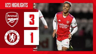 HIGHLIGHTS  Arsenal vs Chelsea 31  U23  Awe SalahEddine Hutchinson [upl. by Zildjian]