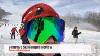 6fiftyfive Ski Googles Review [upl. by Ayaros]