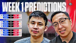 No Explanation Predictions with MNNASumpak  Week 1 MPL PH S13 [upl. by Arreik94]