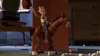 Toy Story 2  Bullseye’s Saddle Falls off [upl. by Mariko]