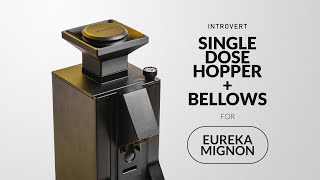 Eureka Mignon Single Dose Hopper  Bellows Combo  20 Second Summary [upl. by Hachmann]