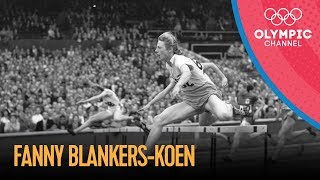 Fanny BlankersKoen  The Best Female Athlete of the 20th Century  London 1948 Olympics [upl. by Tapes]