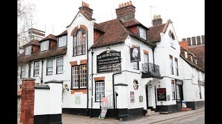 Amesbury  village in UK wiltshire hotel cottage visit Stonehenge [upl. by Eclud]