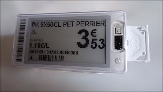 EEG PRICER étiquette électronique made in China 9 septembre 2016 [upl. by Jemmy]