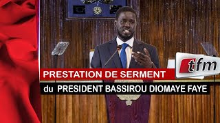 Edition spéciale  Prestation de serment du Président Bassirou Diomaye Diakhar Faye au CICAD [upl. by Eaner472]