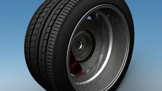 Rhino V5  Modeling an Automotive Tire [upl. by Dlopoel]