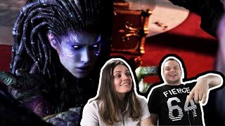 Starcraft 2 Ending Kerrigan Kills Mengsk REACTION [upl. by Alicec]