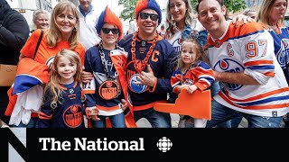 Edmonton Oilers fans travel to Florida as Stanley Cup fever ramps up [upl. by Llenoil315]