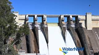 Warragamba Dam spilling Part II  August 2020 [upl. by Clapp]