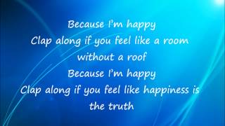 Pharrell Williams  Happy  Lyrics [upl. by Notse245]