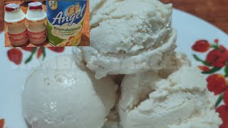 Yakult Ice Cream  2 Ingredients Only  Kambal Tarcena Alchie [upl. by Nelleoj]