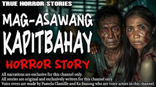 MAGASAWANG KAPITBAHAY HORROR STORY  True Horror Stories  Tagalog Horror [upl. by Nabe329]