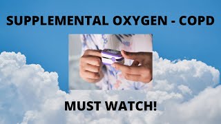 COPD and SUPPLEMENTAL OXYGEN  what’s the scoop [upl. by Ursola]