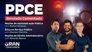 Concurso Polícia Penal CE Simulado Comentado Administração Pública Ética e Direito Administrativo [upl. by Aset]